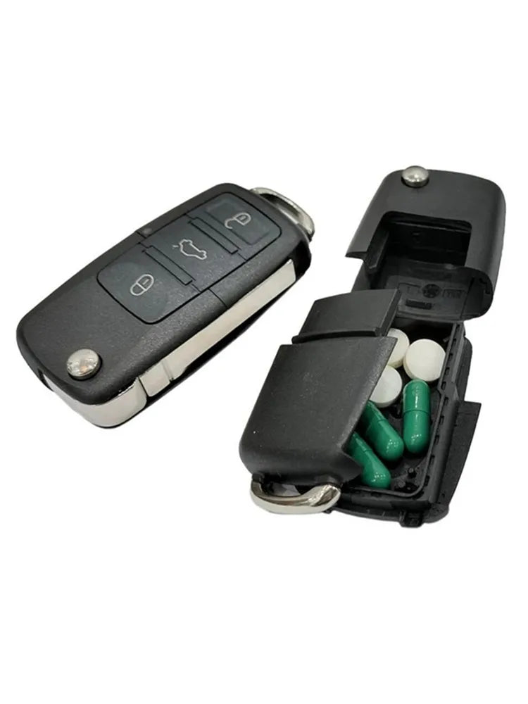 Llave de Auto con Compartimiento Secreto